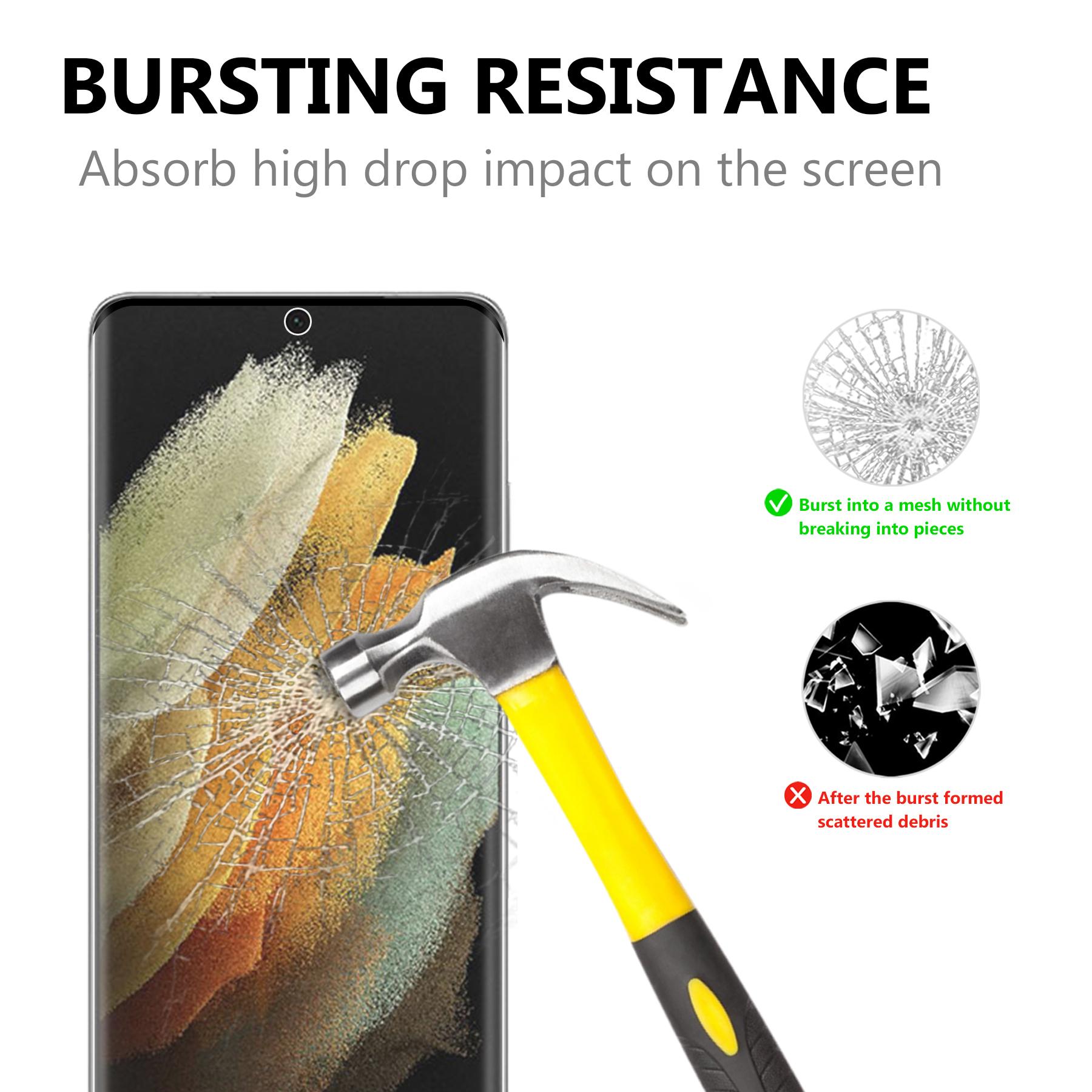 Anti-Fingerprint Ultra Clear 3D Tempered Glass Full Screen Protector Film for Samsung Galaxy S21 Ultra 5G Type A
Anti-Fingerprint Ultra Clear 3D Tempered Glass Full Screen Protector Film for Samsung Galaxy S21 Ultra 5G Type A