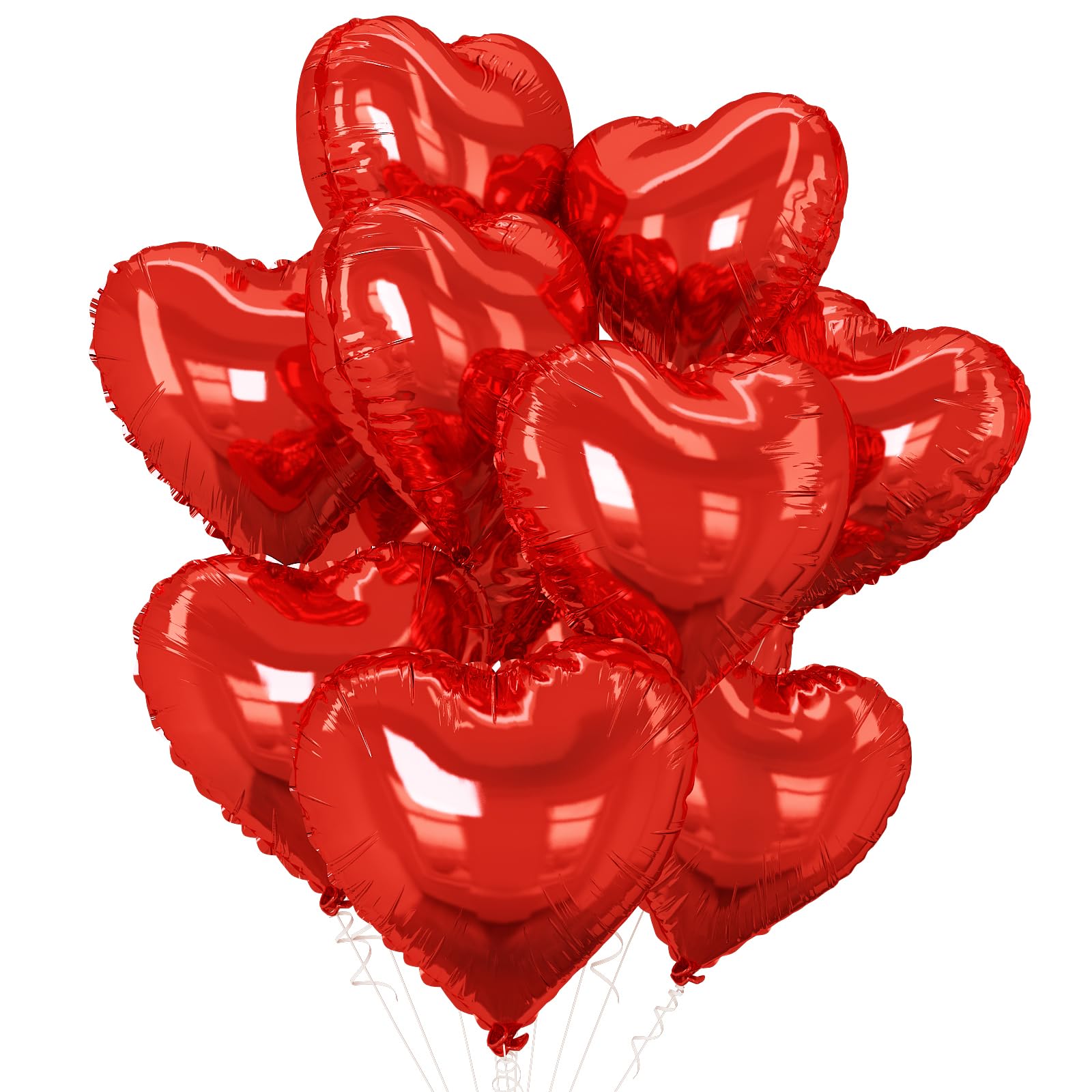 BTZO Heart-Shaped Balloon Set of 10 Aluminum Balloons 18-inch Valentine s Day Confession Proposal Birthday Wedding Store Decor Film Red
BTZO Heart-Shaped Balloon Set of 10 Aluminum Balloons 18-inch Valentine s Day Confession Proposal Birthday Wedding Store Decor Film Red