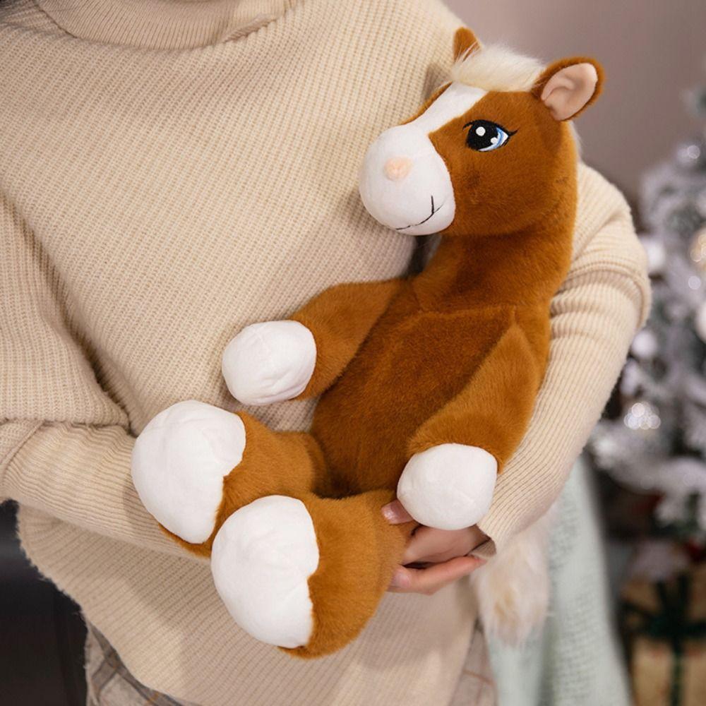 Simulation Horse Plush Toys with Mane Cartoon Horse Stuffed Toy Sitting Foal Plush Doll Kids Gift 22CM-Style B
Simulation Horse Plush Toys with Mane Cartoon Horse Stuffed Toy Sitting Foal Plush Doll Kids Gift 22CM-Style B