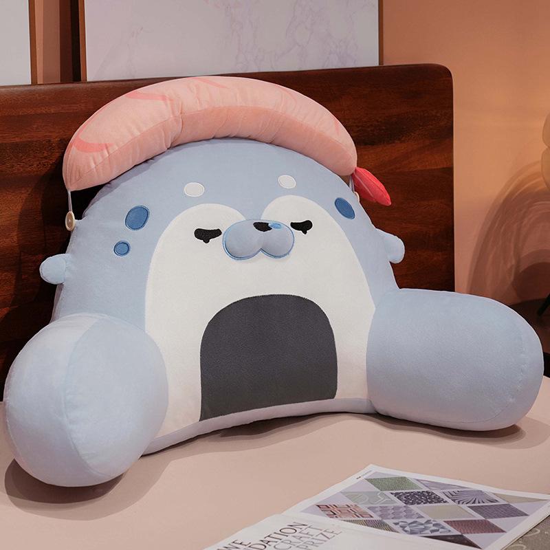 Cartoon Sea Otter Sushi Rice Ball Waist Rest Home Sofa Pillow Cushion Car Waist Cushion Girl Birthday Gift 60*40cm(0.8kg) синій
Cartoon Sea Otter Sushi Rice Ball Waist Rest Home Sofa Pillow Cushion Car Waist Cushion Girl Birthday Gift 60*40cm(0.8kg) синій