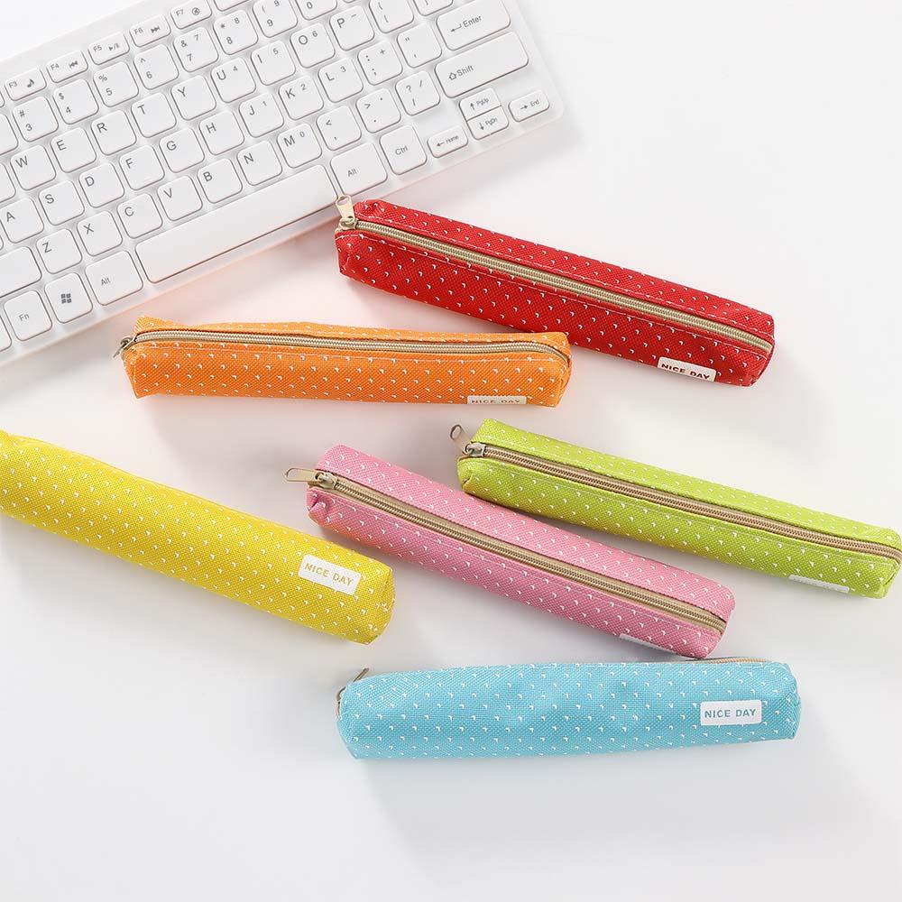 Pouch Stationery Wave point School Supplies Candy Color Pencil Case Pencil Box Pencil Pouch Pen Bag розовый
Pouch Stationery Wave point School Supplies Candy Color Pencil Case Pencil Box Pencil Pouch Pen Bag розовый