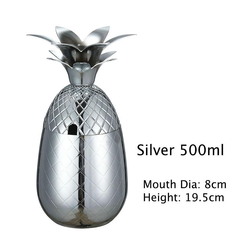 Pineapple Tumbler / Mug Moscow Mule Mug Available in 3 color (Silver,Copper,Gold)- Cocktail Drinking Cups Mugs Bar Tool 500-900ml
Pineapple Tumbler / Mug Moscow Mule Mug Available in 3 color (Silver,Copper,Gold)- Cocktail Drinking Cups Mugs Bar Tool 500-900ml