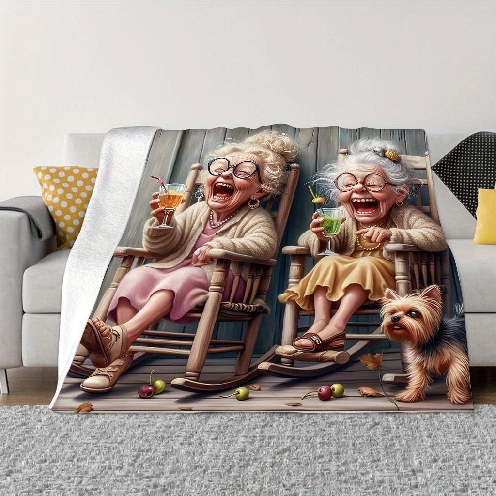 Laughing Best Friends Portable Flannel Blanket - Soft, Warm & Lightweight for Couch, Bed, Travel, Camping, Office Chair | Digital Print Desi 130x150cm
Laughing Best Friends Portable Flannel Blanket - Soft, Warm & Lightweight for Couch, Bed, Travel, Camping, Office Chair | Digital Print Desi 130x150cm