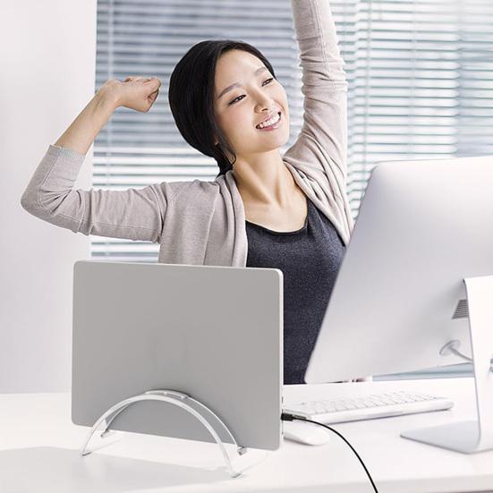 Yousheng Vertical Laptop Stand Desktop Holder High Stability Strong Load-bearing Acrylic Desktop Stand Personal Computer Holder
Yousheng Vertical Laptop Stand Desktop Holder High Stability Strong Load-bearing Acrylic Desktop Stand Personal Computer Holder