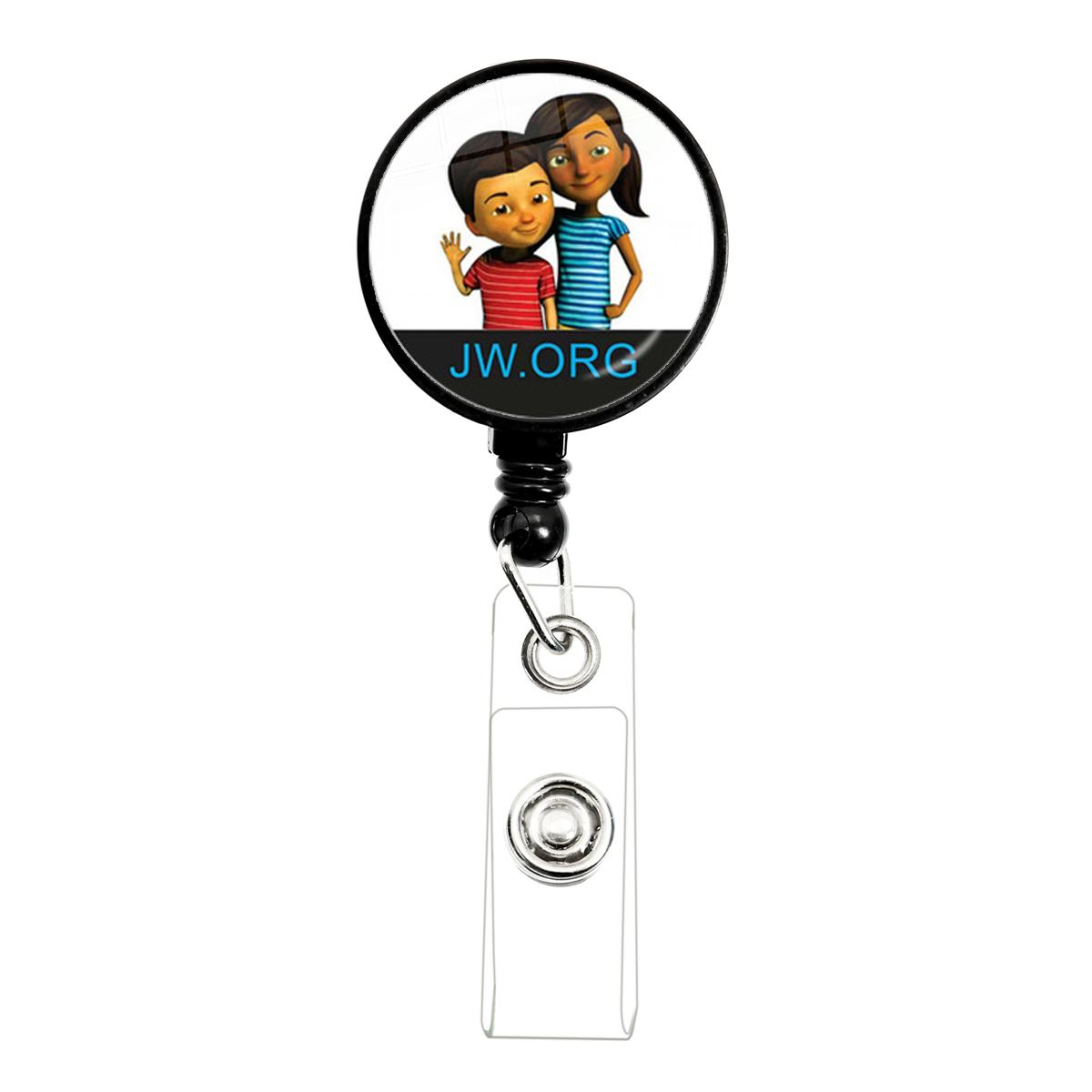 JW.ORG Jehovah s Witnesses Black/White Retractable Badge Reel Work Card Clip ID Card Display Tag Staff Card Badge Holder
JW.ORG Jehovah s Witnesses Black/White Retractable Badge Reel Work Card Clip ID Card Display Tag Staff Card Badge Holder