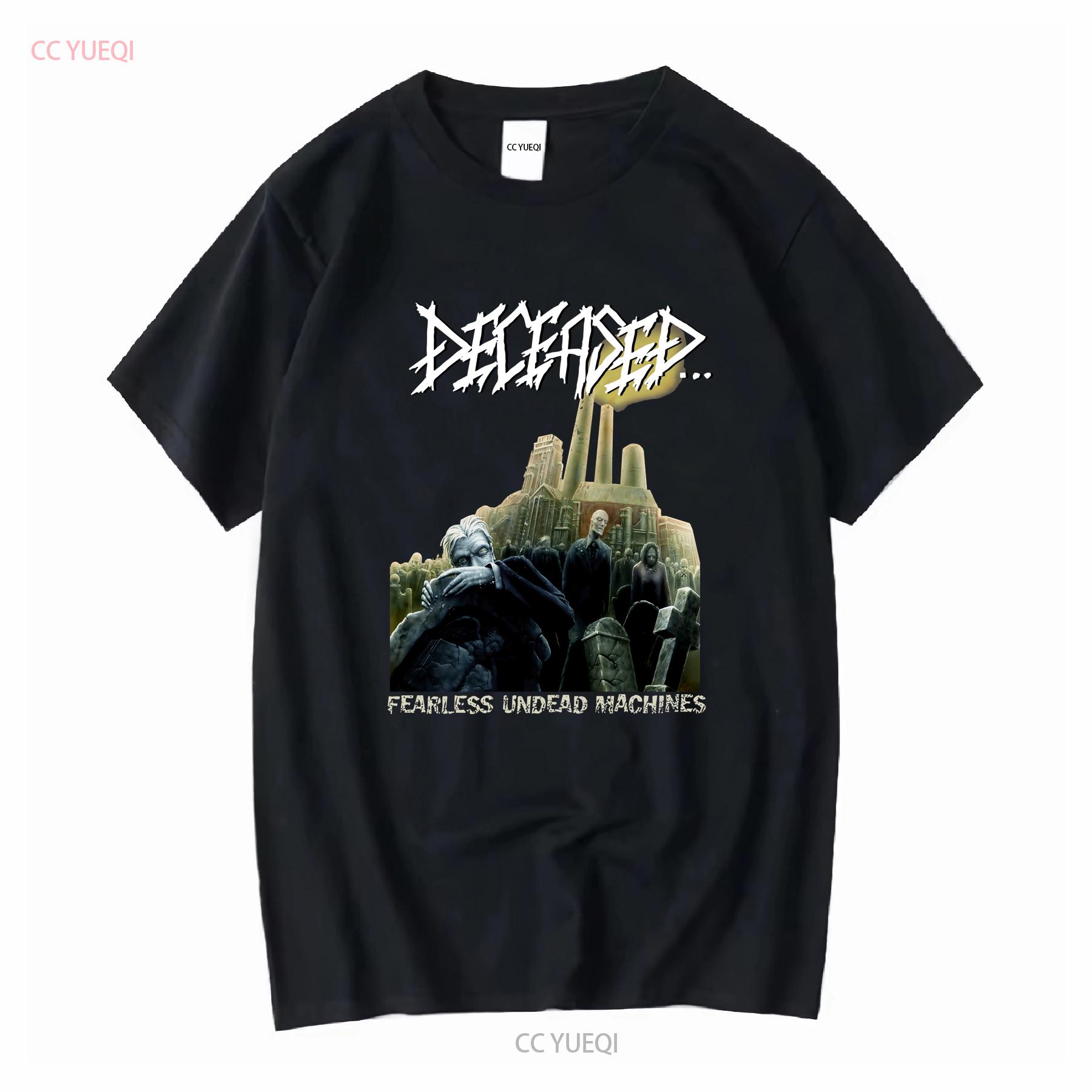 Deceased Band Fearless Undead Machines T Shirt Metal vintage Washed Versatile graphic designer clothes Comfortable 4XL
Deceased Band Fearless Undead Machines T Shirt Metal vintage Washed Versatile graphic designer clothes Comfortable 4XL
