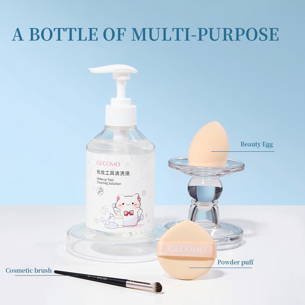 GECOMO Жидкость для очистки инструментов для макияжа Мягкая и безопасная для рук Очищающее средство для кистей и пуховок для макияжа
GECOMO Жидкость для очистки инструментов для макияжа Мягкая и безопасная для рук Очищающее средство для кистей и пуховок для макияжа