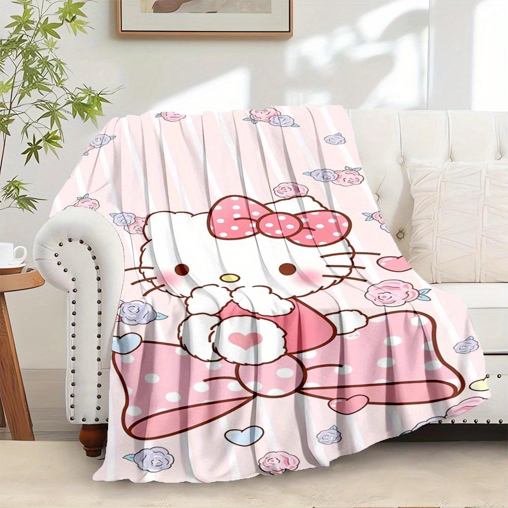 1pc Hello Kitty Pink Polka Dot Bow Heart Home Decor Blanket - Universal Seasonal Cozy Washable Gift for All Ages, Perfect for All Family, Av 130x150cm
1pc Hello Kitty Pink Polka Dot Bow Heart Home Decor Blanket - Universal Seasonal Cozy Washable Gift for All Ages, Perfect for All Family, Av 130x150cm