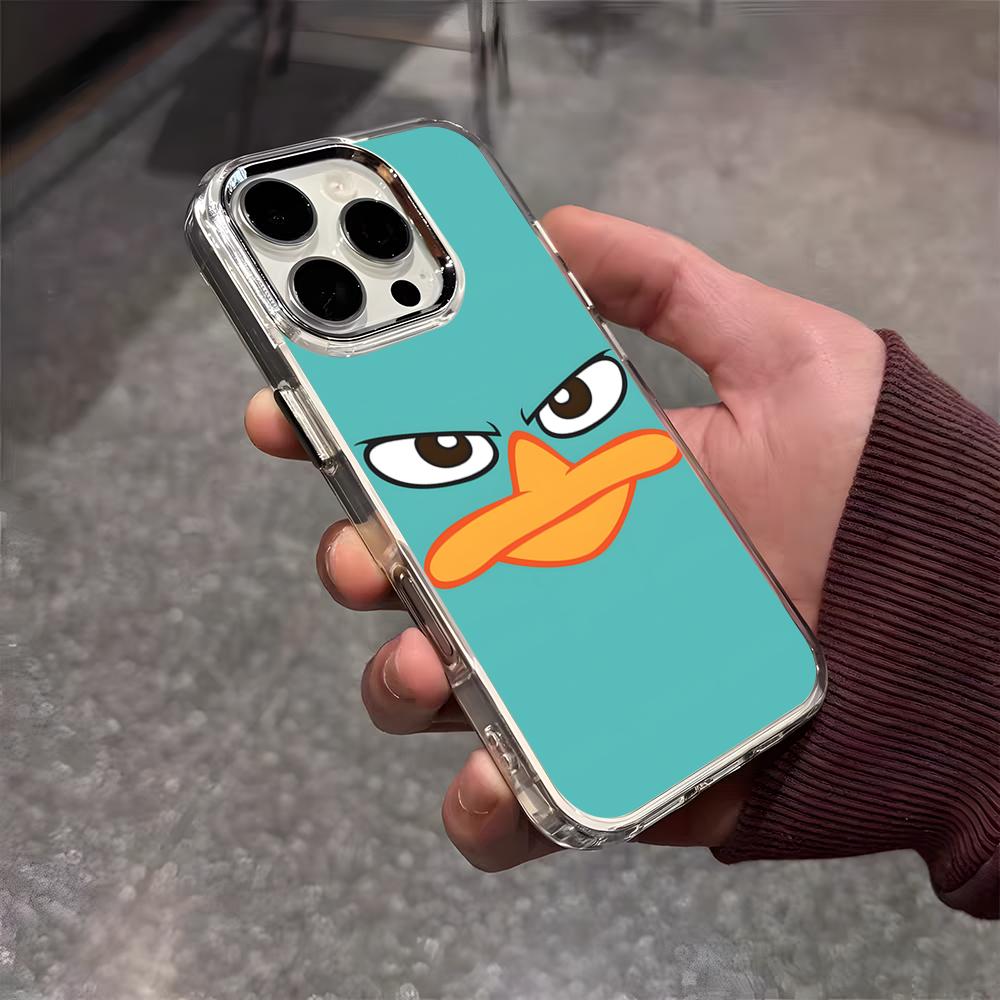 P-Perry The P-Platypus Phone Case For IPhone 17 Air 16 E 15 14 13 12 11 Plus Pro Max Electroplated Transparent Soft Shell iPhone 13
P-Perry The P-Platypus Phone Case For IPhone 17 Air 16 E 15 14 13 12 11 Plus Pro Max Electroplated Transparent Soft Shell iPhone 13