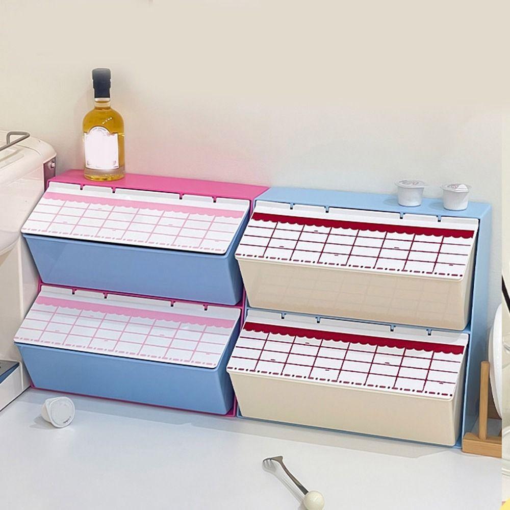 Dustproof Coffee Capsule Storage Rack Plastic Desktop Storage Box Tea Bag Storage Box Pantry синий
Dustproof Coffee Capsule Storage Rack Plastic Desktop Storage Box Tea Bag Storage Box Pantry синий
