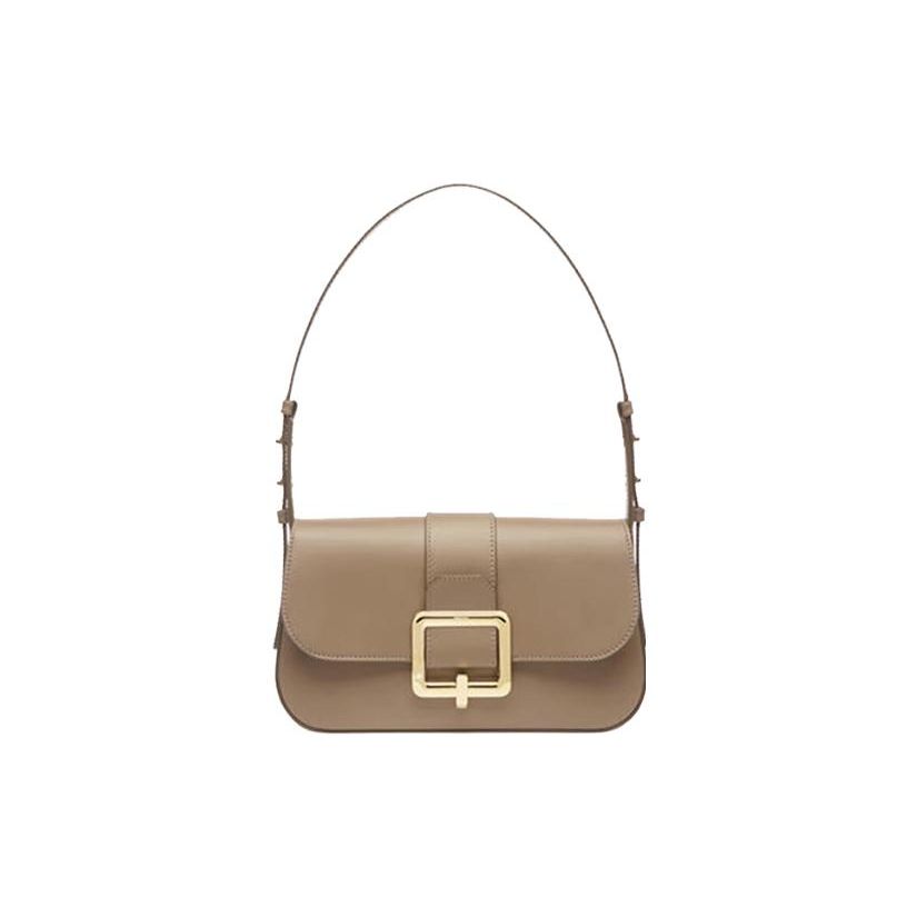 Bally Solid Color Hardware Buckle Logo Flap Closure Leather Underarm Handheld Shoulder Bag Small Women Bags Light-Brown 6302955 Basic Set (Bag+Dust Bag)
Bally Solid Color Hardware Buckle Logo Flap Closure Leather Underarm Handheld Shoulder Bag Small Women Bags Light-Brown 6302955 Basic Set (Bag+Dust Bag)