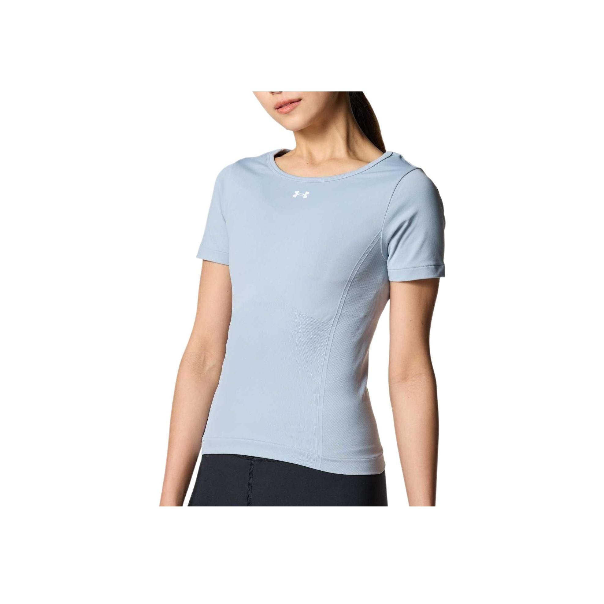 Under Armour Vanish Футболка женская с коротким рукавом, удобная, однотонная, дышащая, обычного кроя, с круглым вырезом, цвет гавани-синий 1379149-467 M
Under Armour Vanish Футболка женская с коротким рукавом, удобная, однотонная, дышащая, обычного кроя, с круглым вырезом, цвет гавани-синий 1379149-467 M