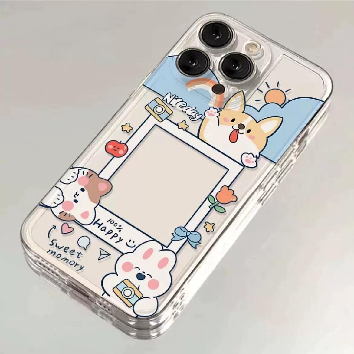 Cute Shiba Inu Rabbit Clear Phone Case, Sweet Memory Cartoon Cover for iPhone iPhone 13 PRO MAX разноцветный
Cute Shiba Inu Rabbit Clear Phone Case, Sweet Memory Cartoon Cover for iPhone iPhone 13 PRO MAX разноцветный