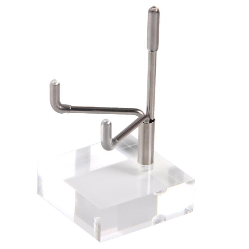 Acrylic Easel Stand with Adjustable Metal Arms Display Rack for Crystal Mineral Large
Acrylic Easel Stand with Adjustable Metal Arms Display Rack for Crystal Mineral Large