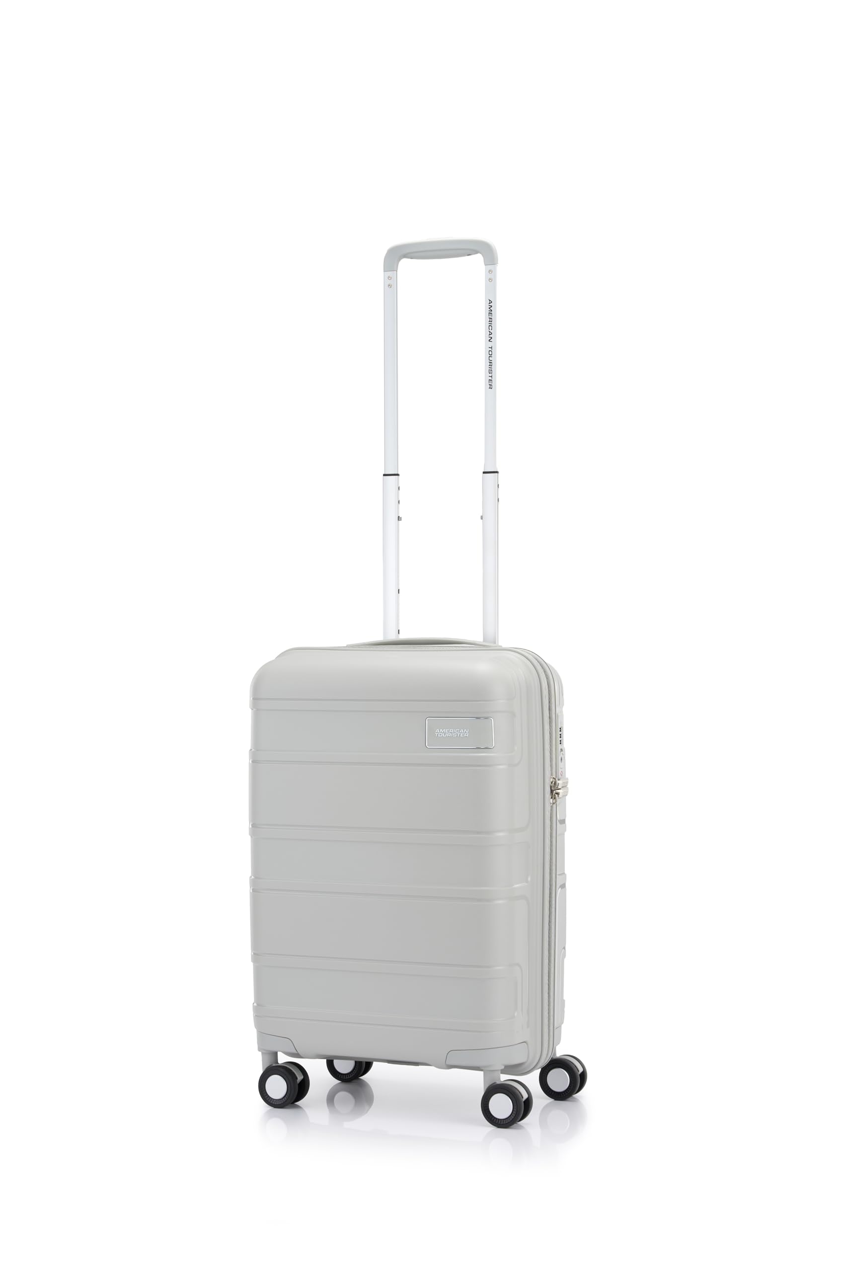 Чемодан American Tourister LITEVLO Spinner TSA Cool Gray 55/20, Одобрен, Совместим для ручной клади, 35 л, 55 см, 2,1 кг,
Чемодан American Tourister LITEVLO Spinner TSA Cool Gray 55/20, Одобрен, Совместим для ручной клади, 35 л, 55 см, 2,1 кг,