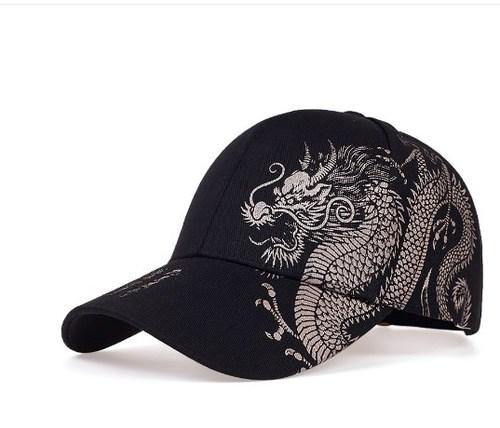 Chinese Style Dragon Pattern Baseball Hat Hip Hop Versatile outdoor sun protection sports quick drying cap For Men And Women One Size чорний
Chinese Style Dragon Pattern Baseball Hat Hip Hop Versatile outdoor sun protection sports quick drying cap For Men And Women One Size чорний