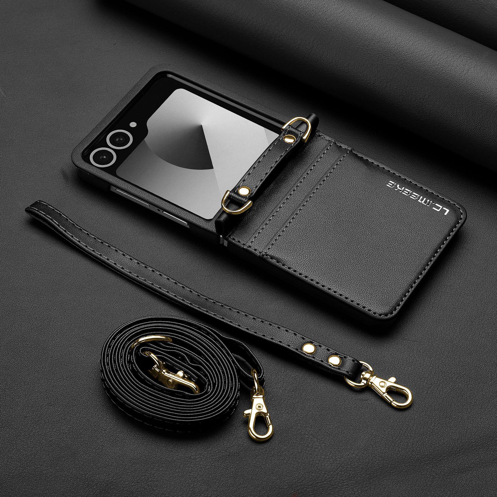 Шкіряний чохол-гаманець для Samsung Galaxy Z Flip7 (Сумісно з Z Flip6/Flip4) For Z Flip 7 чорний
Шкіряний чохол-гаманець для Samsung Galaxy Z Flip7 (Сумісно з Z Flip6/Flip4) For Z Flip 7 чорний