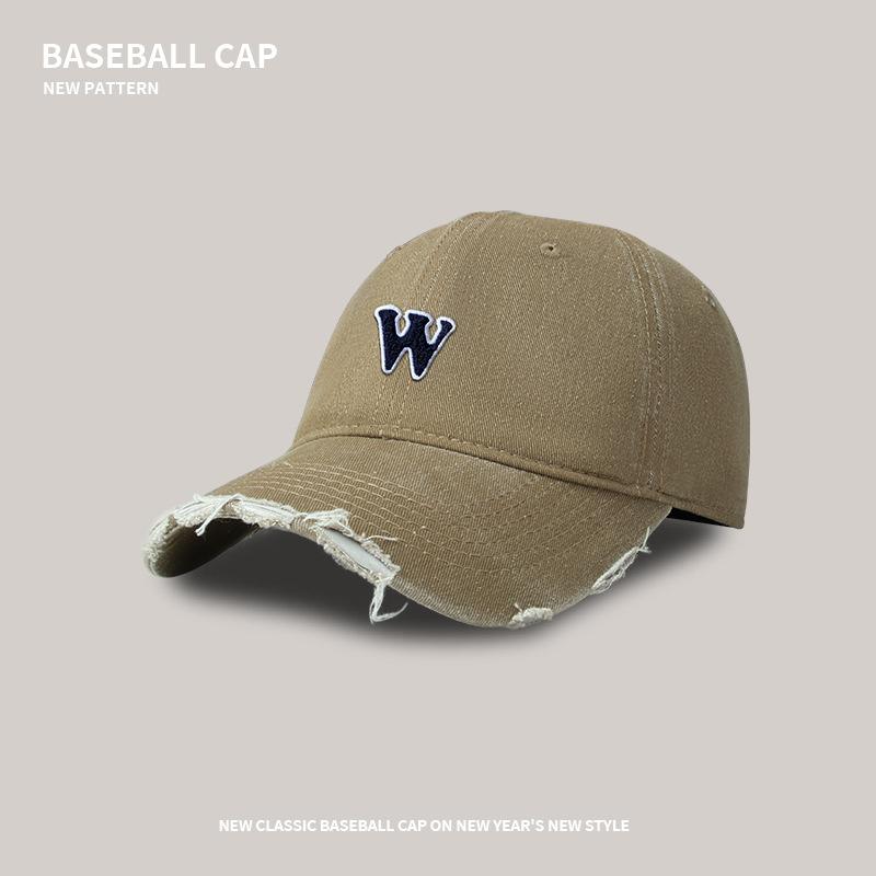 Cap cap men s style patch W standard wide brim face small baseball cap outdoor versatile casual couple peaked hat
Cap cap men s style patch W standard wide brim face small baseball cap outdoor versatile casual couple peaked hat