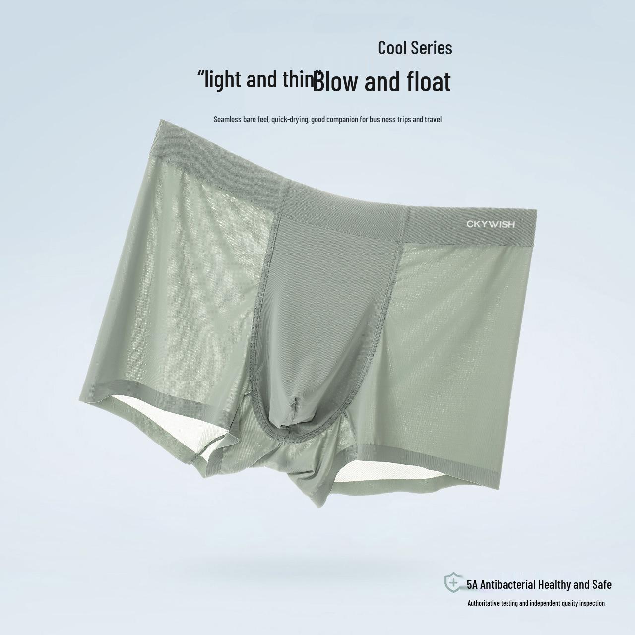 12-Pack Super Fine Ice Silk Antibacterial Men s Underwear - Summer Ice Silk Collection Large
12-Pack Super Fine Ice Silk Antibacterial Men s Underwear - Summer Ice Silk Collection Large