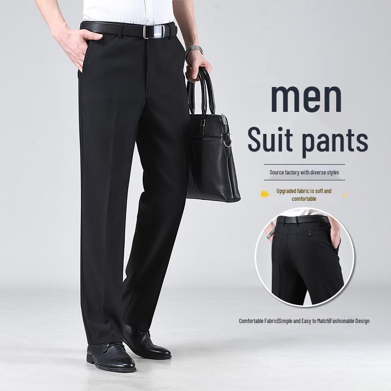 Men s High-Waist Loose Straight Non-Iron Business Casual Pants Size 39 (Waist 31, for 180-190 lbs)
Men s High-Waist Loose Straight Non-Iron Business Casual Pants Size 39 (Waist 31, for 180-190 lbs)