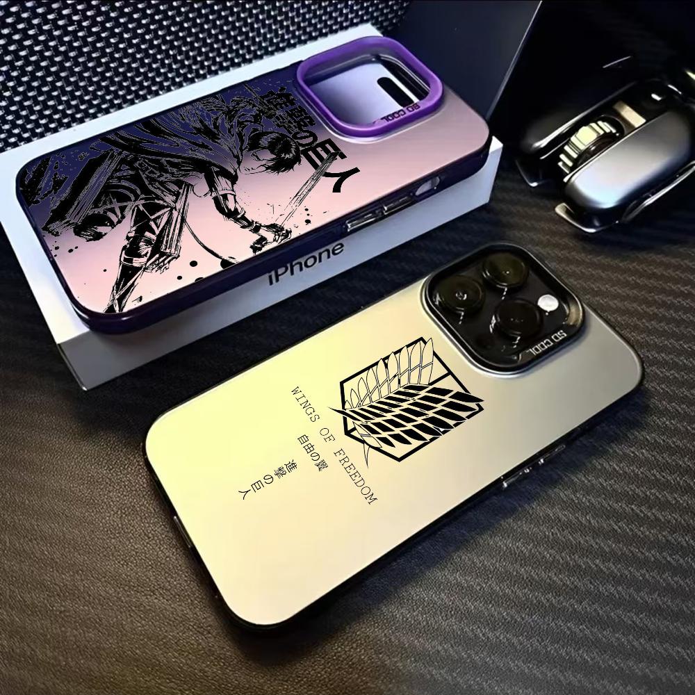 Hot Anime Attack on Titan Phone Case For iPhone 16 15 14 13 12 11 Pro Max Plus – Colorful Gradient Soft TPU Back Cover iphone15
Hot Anime Attack on Titan Phone Case For iPhone 16 15 14 13 12 11 Pro Max Plus – Colorful Gradient Soft TPU Back Cover iphone15
