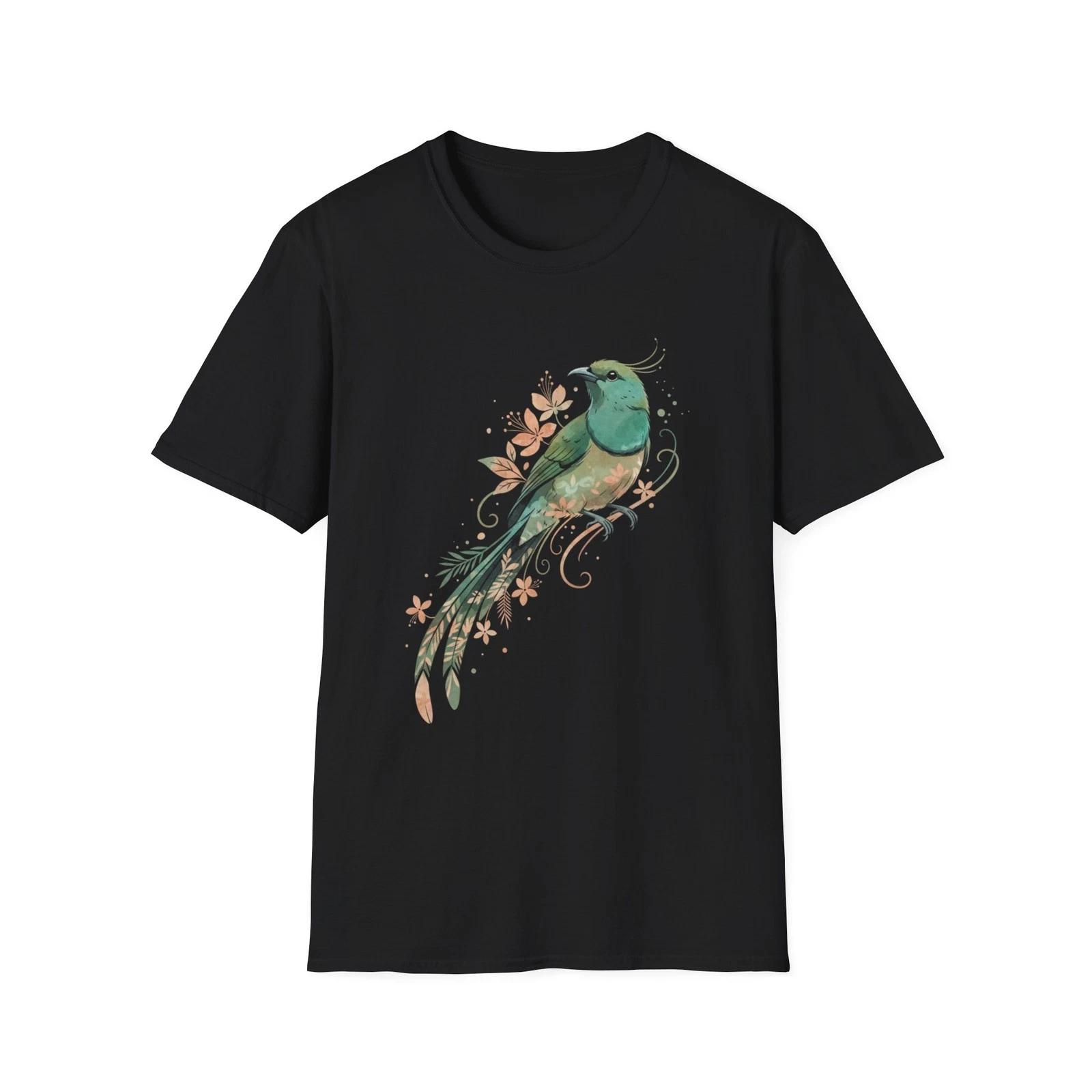 Bird Floral Watercolor Nature Black Tee Boho Aesthetic Graphic T-Shirt 3XL
Bird Floral Watercolor Nature Black Tee Boho Aesthetic Graphic T-Shirt 3XL