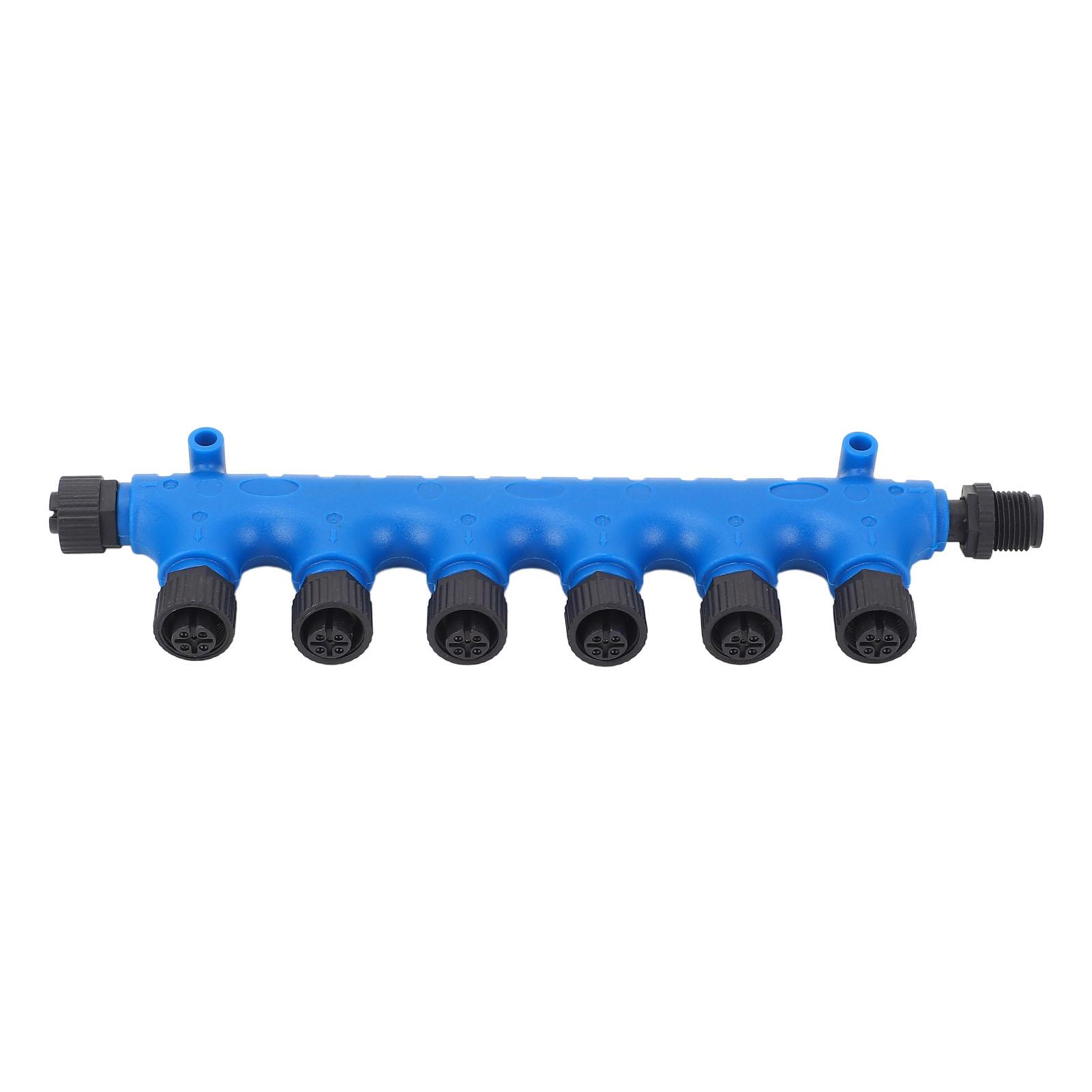 for NMEA2000 6 Port T Connector M12 5 Pin 22AWG IP67 Water Resistant Stable Connection for Lowrance
for NMEA2000 6 Port T Connector M12 5 Pin 22AWG IP67 Water Resistant Stable Connection for Lowrance