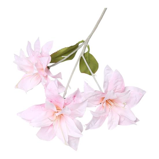 3 Голови Штучна Квітка Лілії Штучна Композиція з Квіток Лілії Довге Стебло світло-рожевий колір
3 Голови Штучна Квітка Лілії Штучна Композиція з Квіток Лілії Довге Стебло світло-рожевий колір