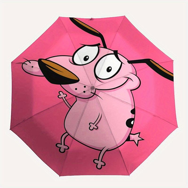 1pc Courage the Cowardly Dog Home Essential Cute Cartoon Umbrella, Portable Folding Umbrella with Durable Iron Frame 8 Ribs,
1pc Courage the Cowardly Dog Home Essential Cute Cartoon Umbrella, Portable Folding Umbrella with Durable Iron Frame 8 Ribs,