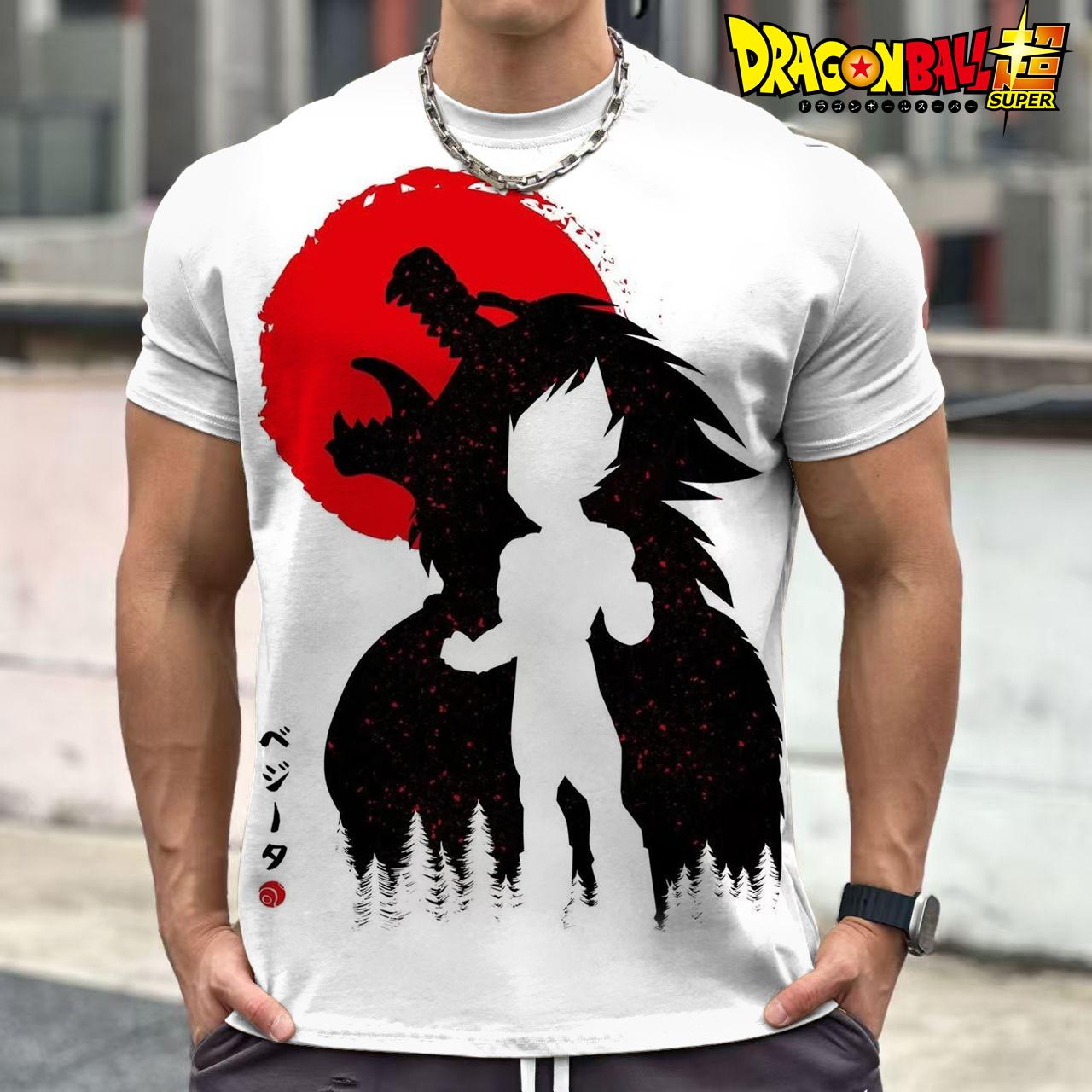 Вегета Dragon Ball Z Гоку Чоловіча футболка Тренд Вуличний одяг Крутий Хараджуку СПОРТЗАЛ Оверсайз 110-6XL Круглий виріз Короткий рукав Аніме Саян S
Вегета Dragon Ball Z Гоку Чоловіча футболка Тренд Вуличний одяг Крутий Хараджуку СПОРТЗАЛ Оверсайз 110-6XL Круглий виріз Короткий рукав Аніме Саян S