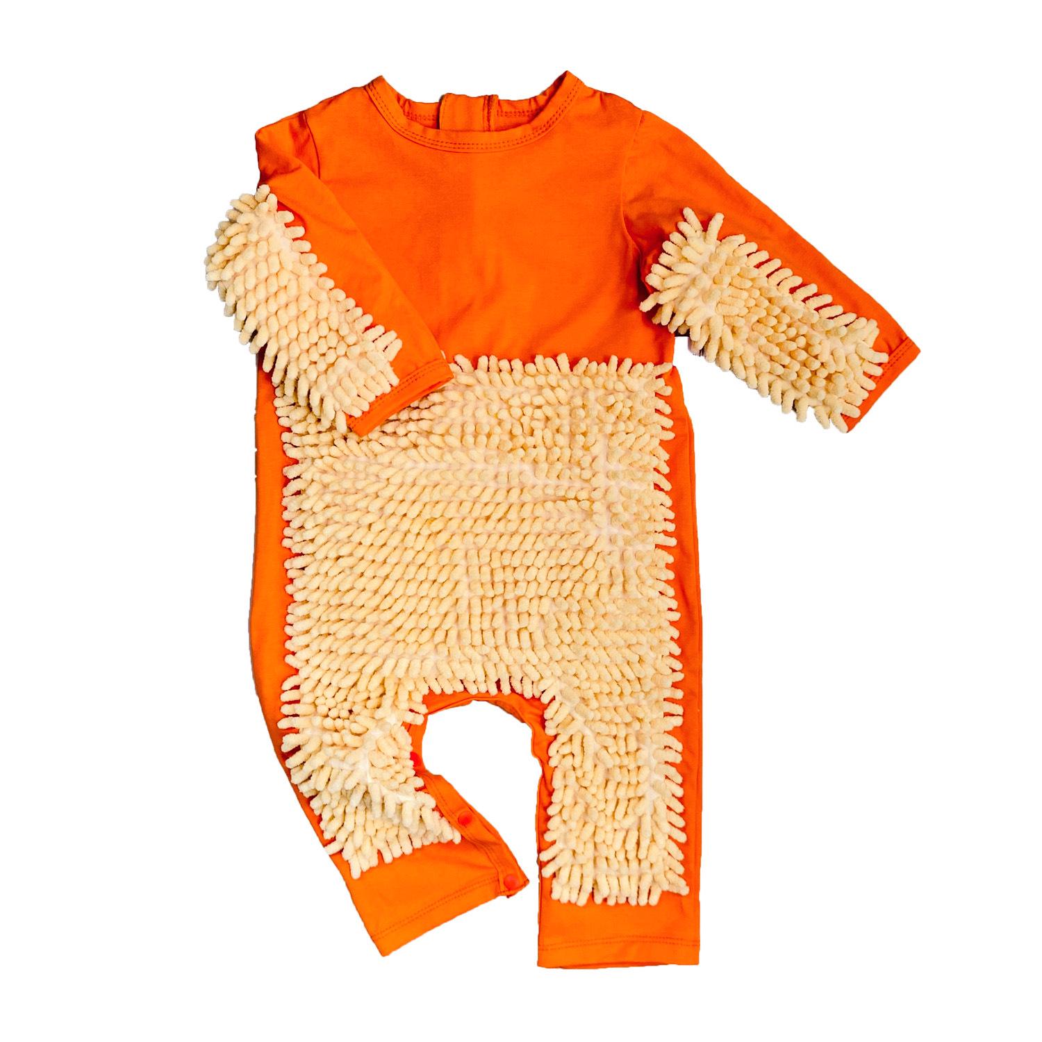Mop Man Baby Crawling Suit - Dirt-Proof Children s Jumpsuit for Floor Mopping, Spring and Autumn Season 100cm
Mop Man Baby Crawling Suit - Dirt-Proof Children s Jumpsuit for Floor Mopping, Spring and Autumn Season 100cm