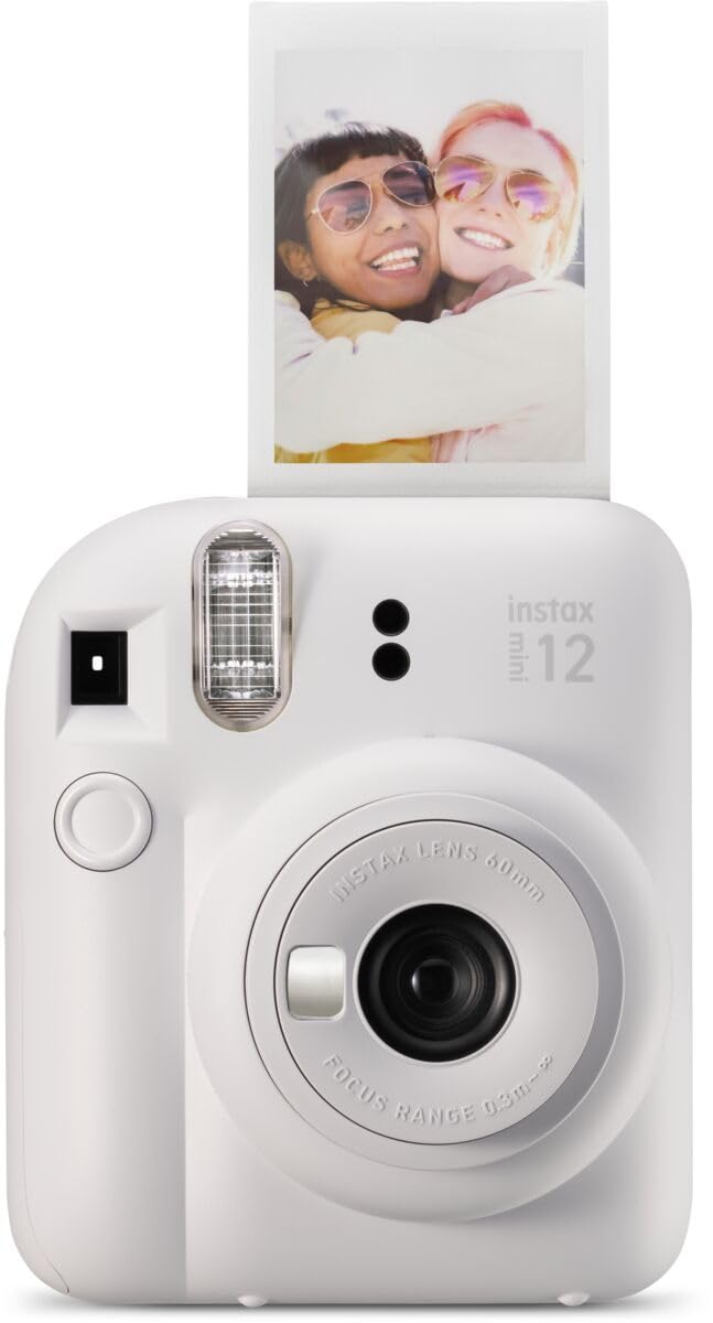 Fujifilm Instax Mini 12 Instant Camera Clay White - 
Fujifilm Instax Mini 12 Instant Camera Clay White -