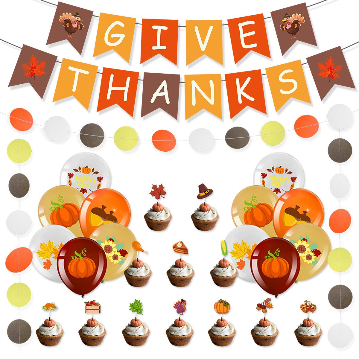 Thanksgiving Give Thanks Pull The Flag And Step On The Line, Latte Flower Spiral Pendant Balloon Set Thanksgiving step line latte flower set two
Thanksgiving Give Thanks Pull The Flag And Step On The Line, Latte Flower Spiral Pendant Balloon Set Thanksgiving step line latte flower set two