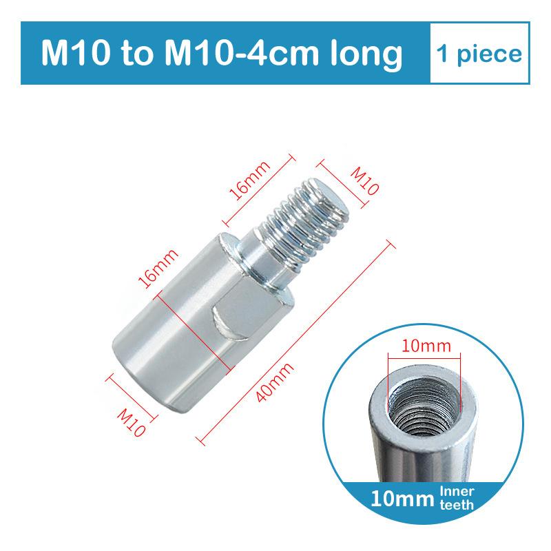 40/60/80 мм резьбовой адаптер вал полировальная накладка шлифовальный соединительный стержень полировальные принадлежности M10 удлинитель угловой шлифовальной машины
40/60/80 мм резьбовой адаптер вал полировальная накладка шлифовальный соединительный стержень полировальные принадлежности M10 удлинитель угловой шлифовальной машины