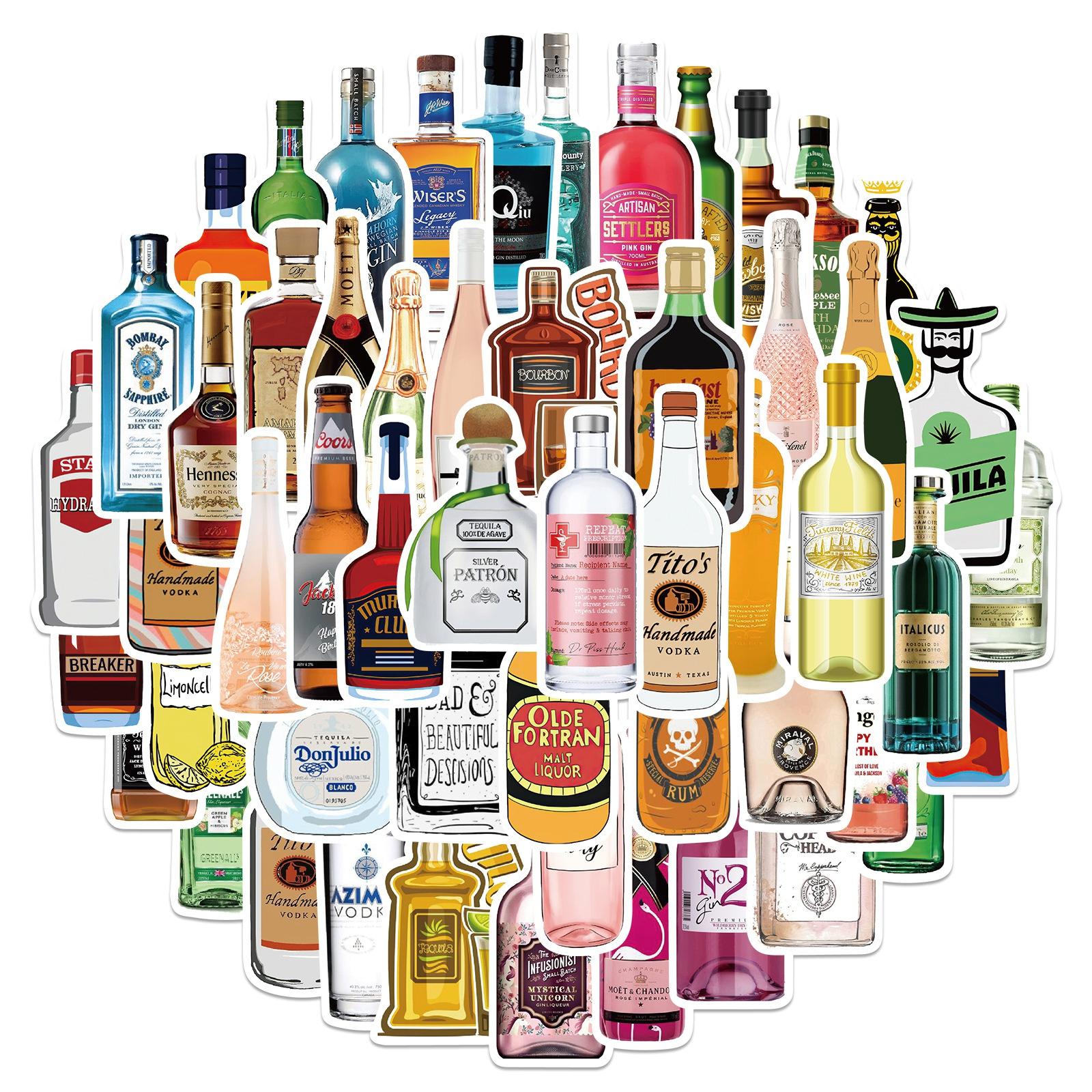10/50Pcs Funny Cartoon Beer Champagne Stickers Alcohol Bottle Stickers Graffiti Stickers For Skateboard Laptop Luggage Sticker random 10pcs
10/50Pcs Funny Cartoon Beer Champagne Stickers Alcohol Bottle Stickers Graffiti Stickers For Skateboard Laptop Luggage Sticker random 10pcs