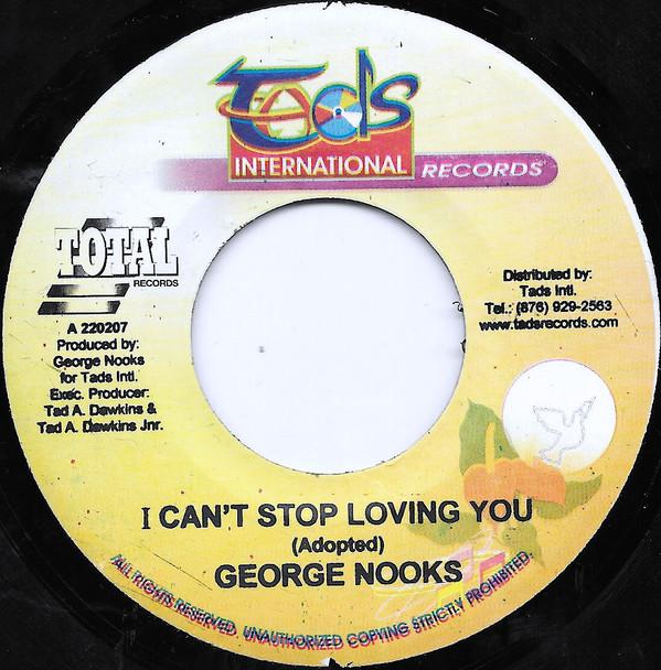 7inch Record GEORGE NOOKS - I Can t Stop Loving You 220207 Tad s Internati 2007 Jamaica Reggae, Ska & Dub Used
7inch Record GEORGE NOOKS - I Can t Stop Loving You 220207 Tad s Internati 2007 Jamaica Reggae, Ska & Dub Used