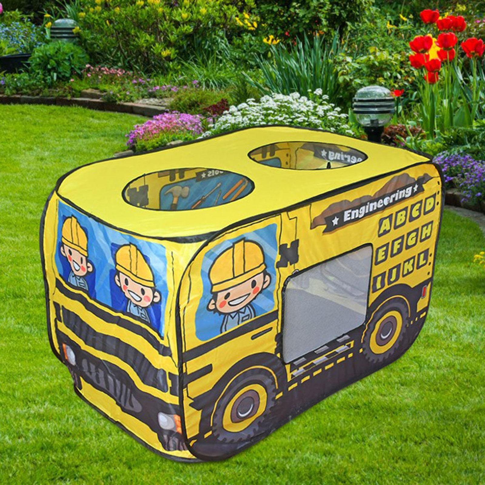 Мультяшная игровая палатка для машин, забавный портативный игровой домик, складная игрушка-замок для сада и помещений жёлтый
Мультяшная игровая палатка для машин, забавный портативный игровой домик, складная игрушка-замок для сада и помещений жёлтый