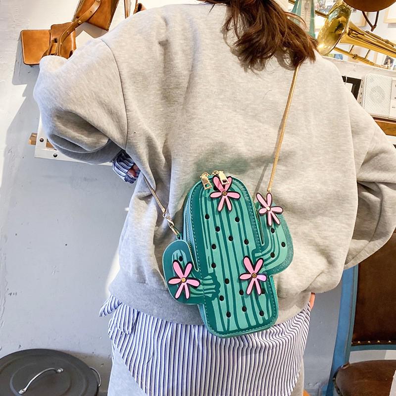 Women embroidery flowers mini chain shoulder bag cute green cactus shape bag flap small desinger crossbody bag for women
Women embroidery flowers mini chain shoulder bag cute green cactus shape bag flap small desinger crossbody bag for women