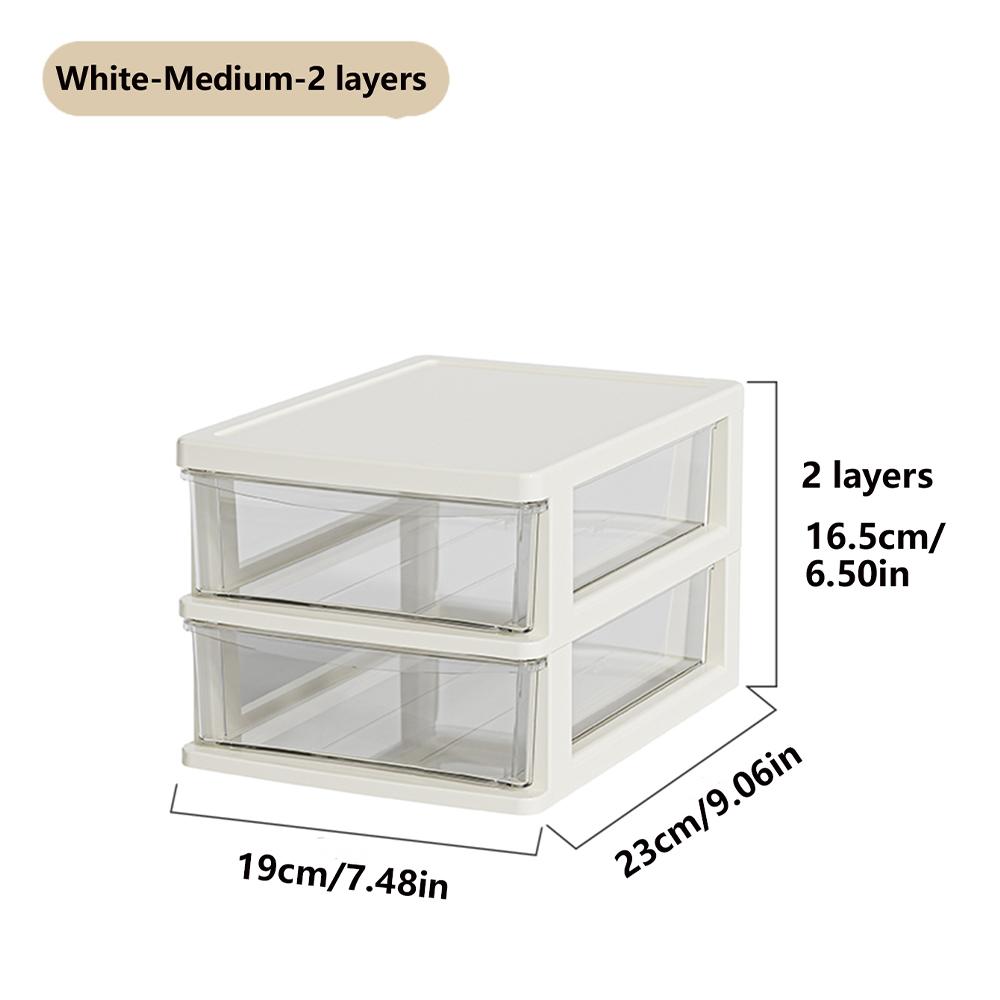 2-4Layers Medium Desktop Storage Box with Drawer Heightened Table Organizer Plastic Office storage cabinet for home Stationery (as the picture,M)
2-4Layers Medium Desktop Storage Box with Drawer Heightened Table Organizer Plastic Office storage cabinet for home Stationery (as the picture,M)