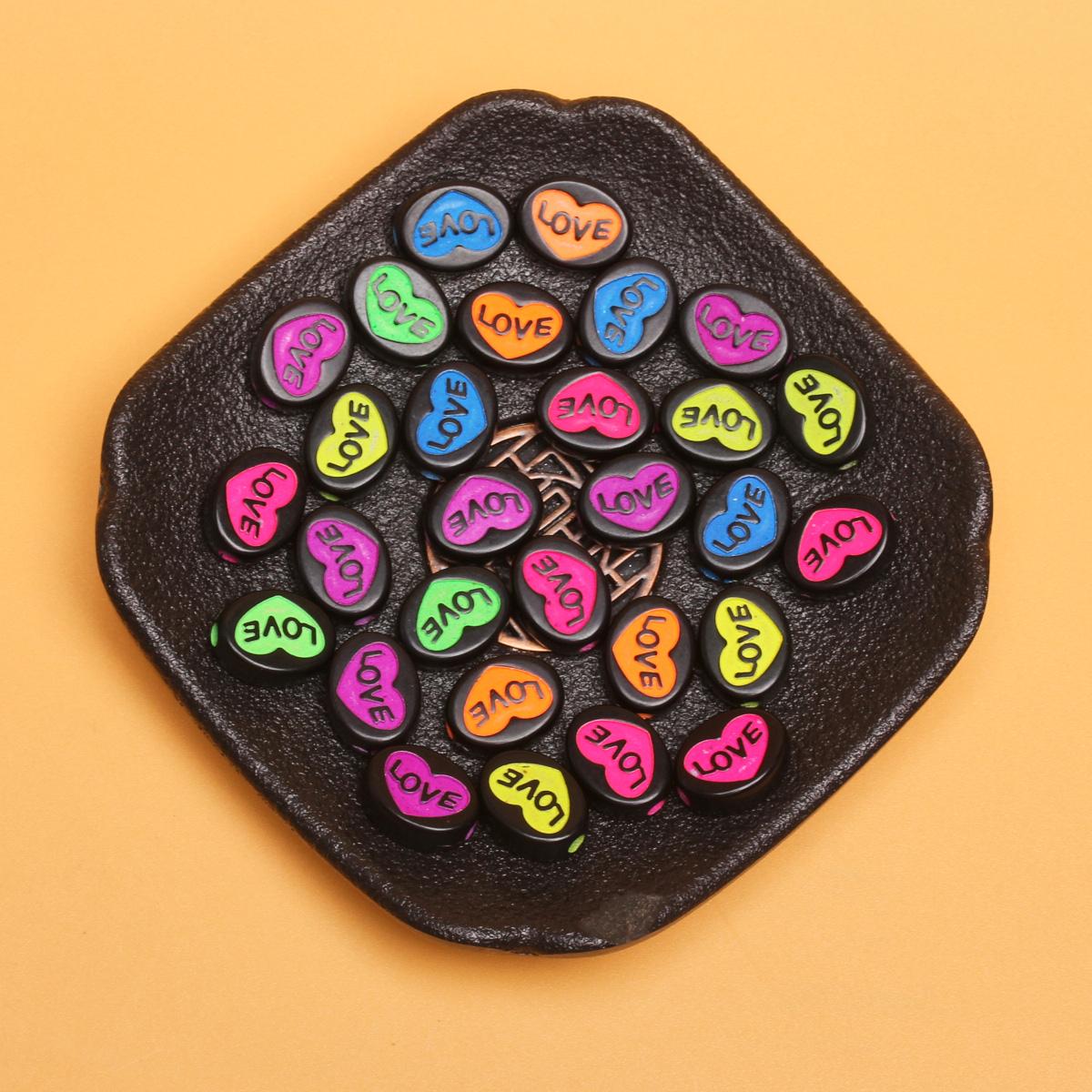 10 шт. Красочные акриловые бусины в форме сердца для самостоятельного изготовления 12,5*9,5 мм, свободные бусины-разделители, аксессуары, ожерелья, плоские для изготовления ювелирных изделий
10 шт. Красочные акриловые бусины в форме сердца для самостоятельного изготовления 12,5*9,5 мм, свободные бусины-разделители, аксессуары, ожерелья, плоские для изготовления ювелирных изделий