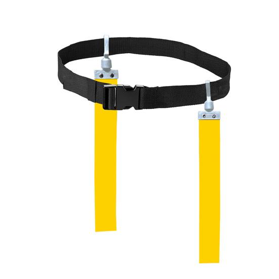 Тренировочный пояс для матчей по американскому футболу, регулируемый пояс с биркой в виде флага регби
Тренировочный пояс для матчей по американскому футболу, регулируемый пояс с биркой в виде флага регби