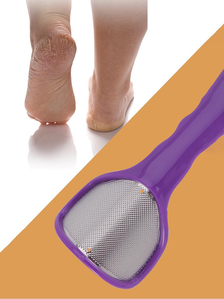 Stainless steel foot scrubber for polishing keratin, removing dead skin, and repairing foot soles чёрный
Stainless steel foot scrubber for polishing keratin, removing dead skin, and repairing foot soles чёрный
