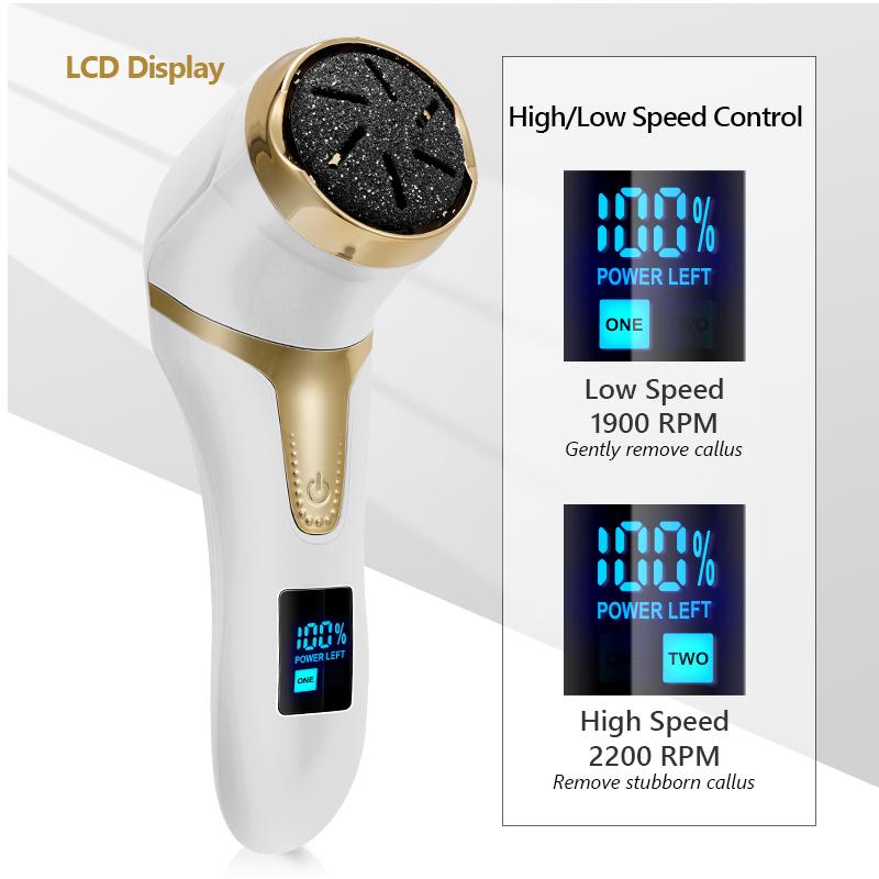 New Arrival Professional USB Rechargeable Electric Foot File Callus Remover Pedicure Tool Dead Skin Foot Remover Home use чорний
New Arrival Professional USB Rechargeable Electric Foot File Callus Remover Pedicure Tool Dead Skin Foot Remover Home use чорний