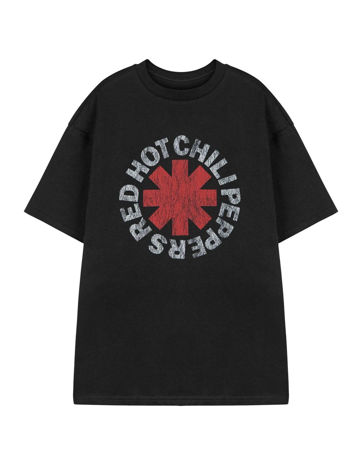 Red Hot Chili Peppers Black Logo T-shirt Short Sleeved T-Shirt Unisex 4XL
Red Hot Chili Peppers Black Logo T-shirt Short Sleeved T-Shirt Unisex 4XL