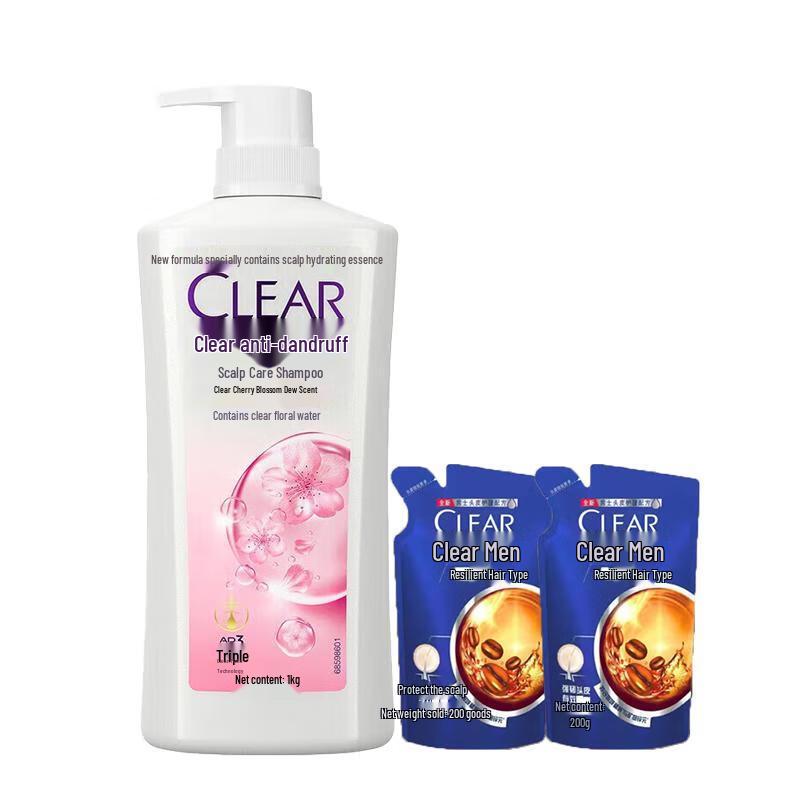 Clear Anti-Dandruff & Scalp Care Shampoo, Cherry Blossom Scent
Clear Anti-Dandruff & Scalp Care Shampoo, Cherry Blossom Scent