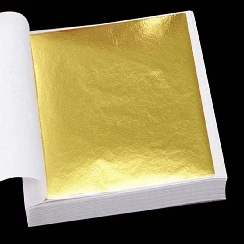 100pcs Imitation Gold Foil Paper DIY Resin Candle Plaster Craft Leaf Flake Gilding Sheets Art Nail Home Decoration
100pcs Imitation Gold Foil Paper DIY Resin Candle Plaster Craft Leaf Flake Gilding Sheets Art Nail Home Decoration