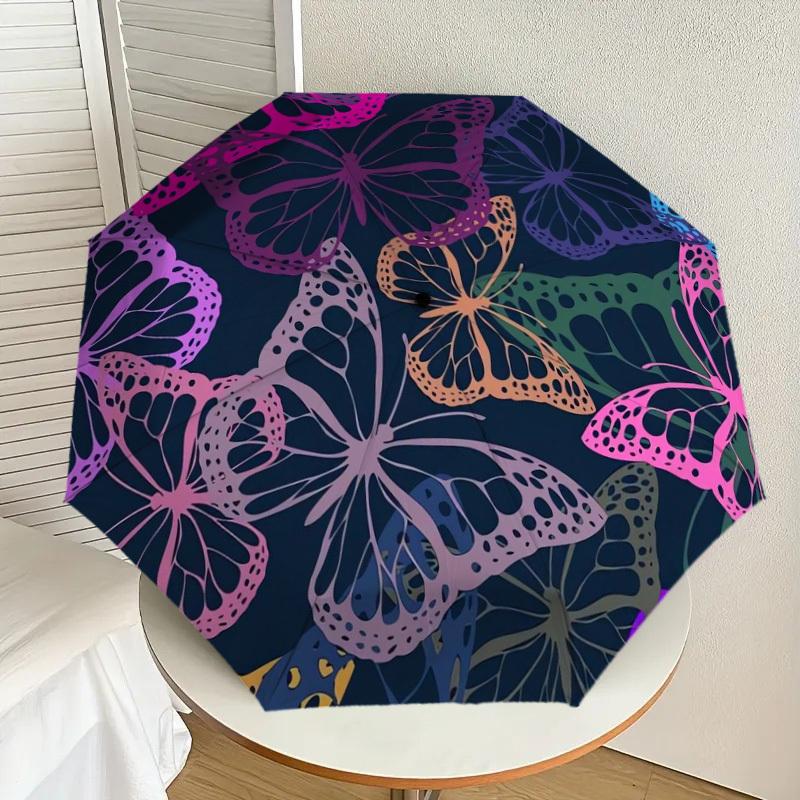 1pc Colorful Butterfly Pattern Umbrella with Plastic Handle,Suitable for All Seasons Home Travel Outdoor UmbrellaDD263
1pc Colorful Butterfly Pattern Umbrella with Plastic Handle,Suitable for All Seasons Home Travel Outdoor UmbrellaDD263