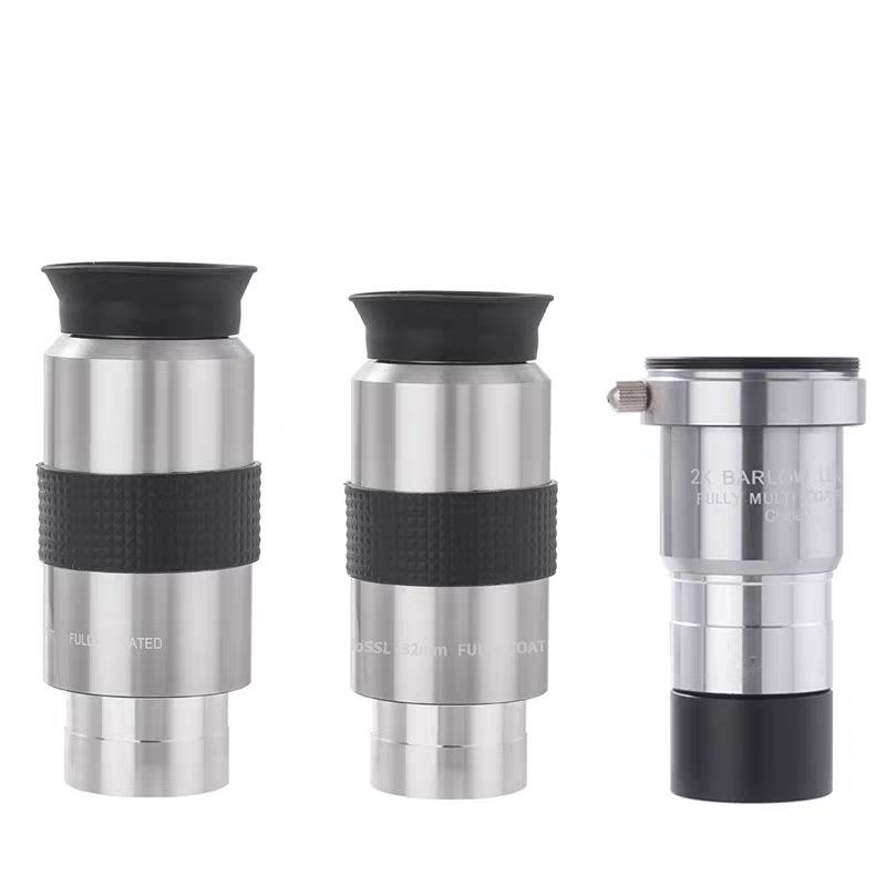 Окулярная серия Silver 32 мм и 40 мм с линзой Барлоу 2X для телескопов 1,25 Silver 2X Barlow Lens
Окулярная серия Silver 32 мм и 40 мм с линзой Барлоу 2X для телескопов 1,25 Silver 2X Barlow Lens