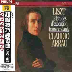 CD ARRAU (CLAUDIO); LISZT - Liszt: Transcendental Etudes PHCP1693 Japan Classical Used
CD ARRAU (CLAUDIO); LISZT - Liszt: Transcendental Etudes PHCP1693 Japan Classical Used