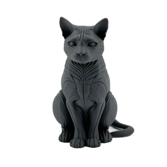 3D Printed Cat Figurine Mysterious Black Cat Statue Collectible Animal Sculpture for Home Office Desk Decor Gifts for Cat Lovers чёрный
3D Printed Cat Figurine Mysterious Black Cat Statue Collectible Animal Sculpture for Home Office Desk Decor Gifts for Cat Lovers чёрный